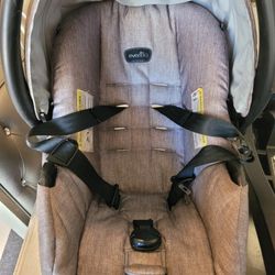 Evenflo Infant Car Seat with adjustable Base 