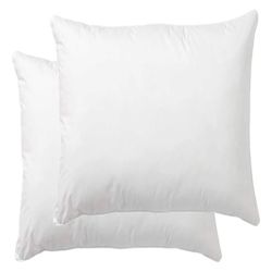 Square Throw Pillow Insert 18x18 Set 2 $15