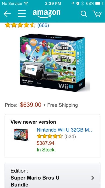 Nintendo wii u32gb m