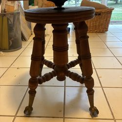 Cherry Piano Stool