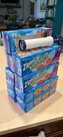 Ziploc vacuum lock freezer bags