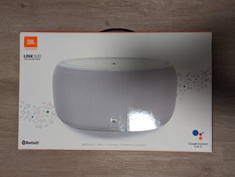[New] JBL - Link 500 Wireless Speaker with Google Assistant - White