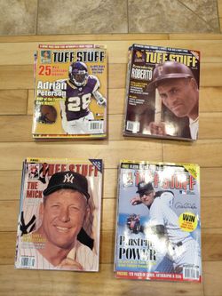 Tuff Stuff & Beckett Baseball Card Monthly Magazines!