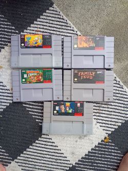 Super Nintendo games