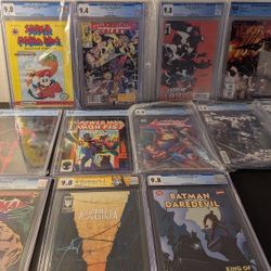 CGC GRADED COMIC BOOKS