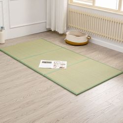 VEVOR Tatami Mat 55x83 Natural Rush Grass 3-Fold Japanese Floor #1799B UP1