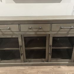 Tv Stand With Side Table 