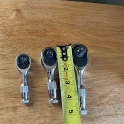 Ratchet Wrenches 1/2, 3/8, 1/4(NO BRAND)