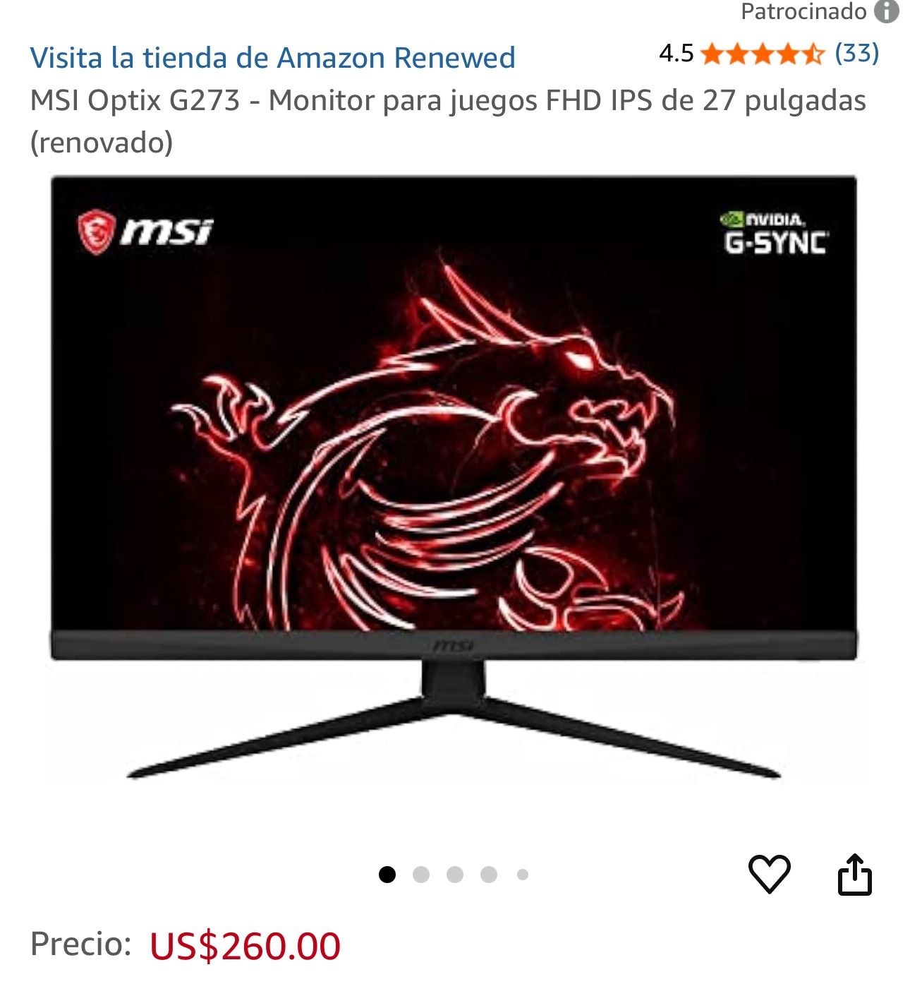 Monitor MSI