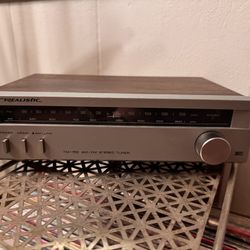 Vintage Realistic TM-150 AM/FM Stereo Tuner