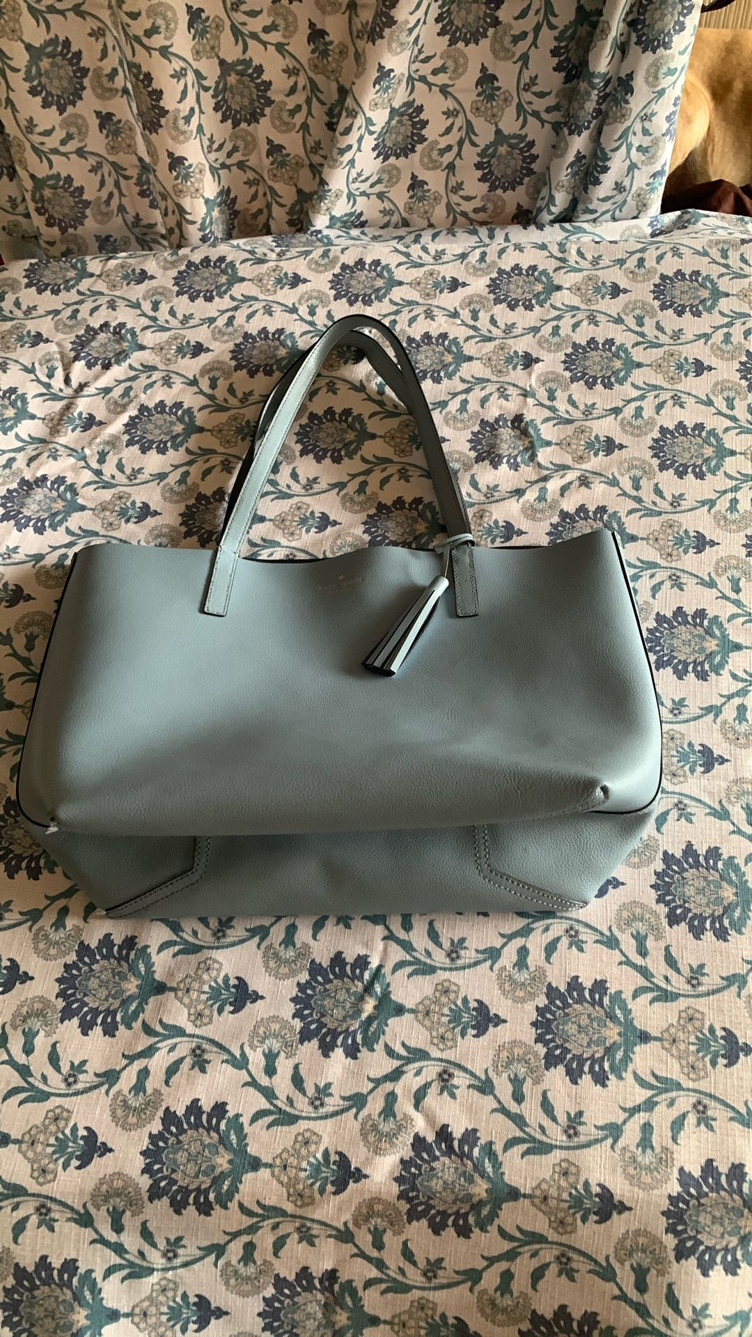 Kate Spade Reversible Blue Tote