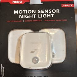 New Nebo Motion Light 3 Pack