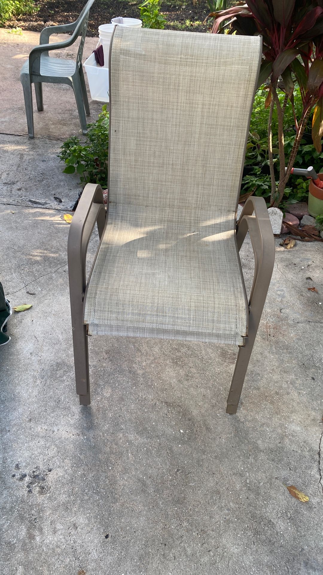 Four PatioChairs For. $60