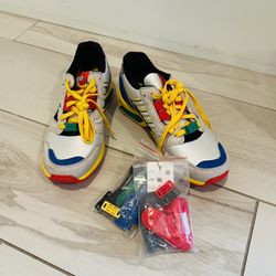 Adidas ZX 8000 LEGO Limited Edition Shoes Men's Size 5.5 (youth) FZ3482