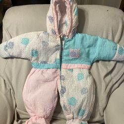 Girls Snow Suit