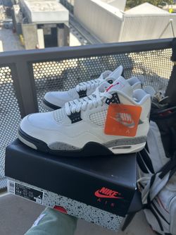 Jordan 4 White Cements