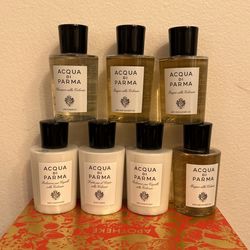 Aqua Di Parma Soap Set DELUXE SOAPS 7 X 75ML 