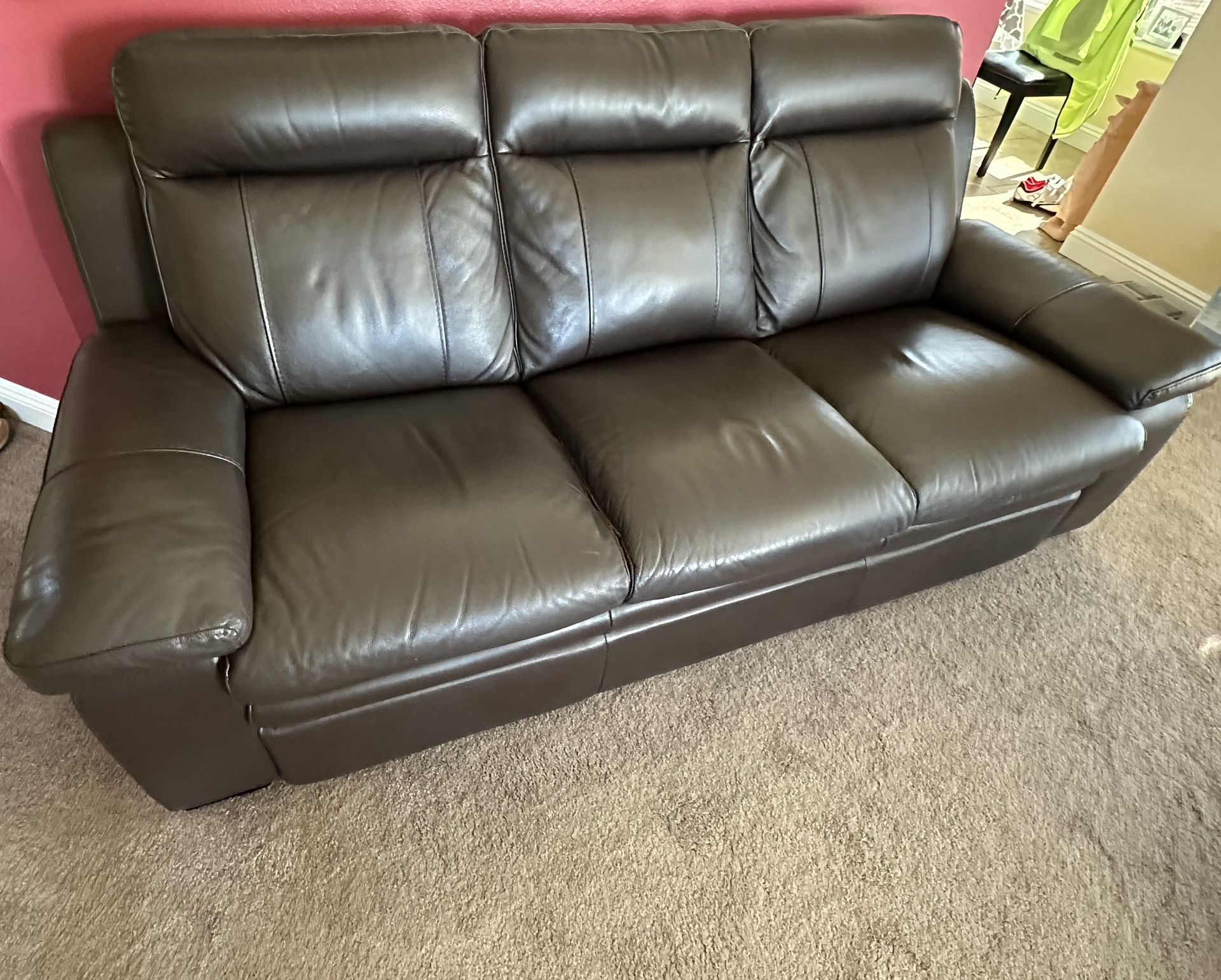 Leather Sofa