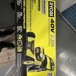Ryobi Brushless Whispher Series Lawn Mower