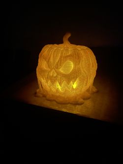 3D Printed Flameless Pumpkin 