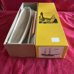  Vintage Model Shipways Bogota N J VOLANTE- 1853 wood merchant brig model
