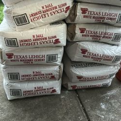 Semento White 70 Libras Barato Para Ladrillo O Piedra