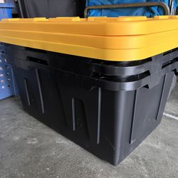 27gallon Bins Containers Storage Heavy Duty/ Light Weight