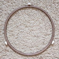 7.5" microwave oven round rotating roller ring replacement bracket for spinning glass turntable
