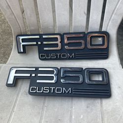 F350 Nameplate