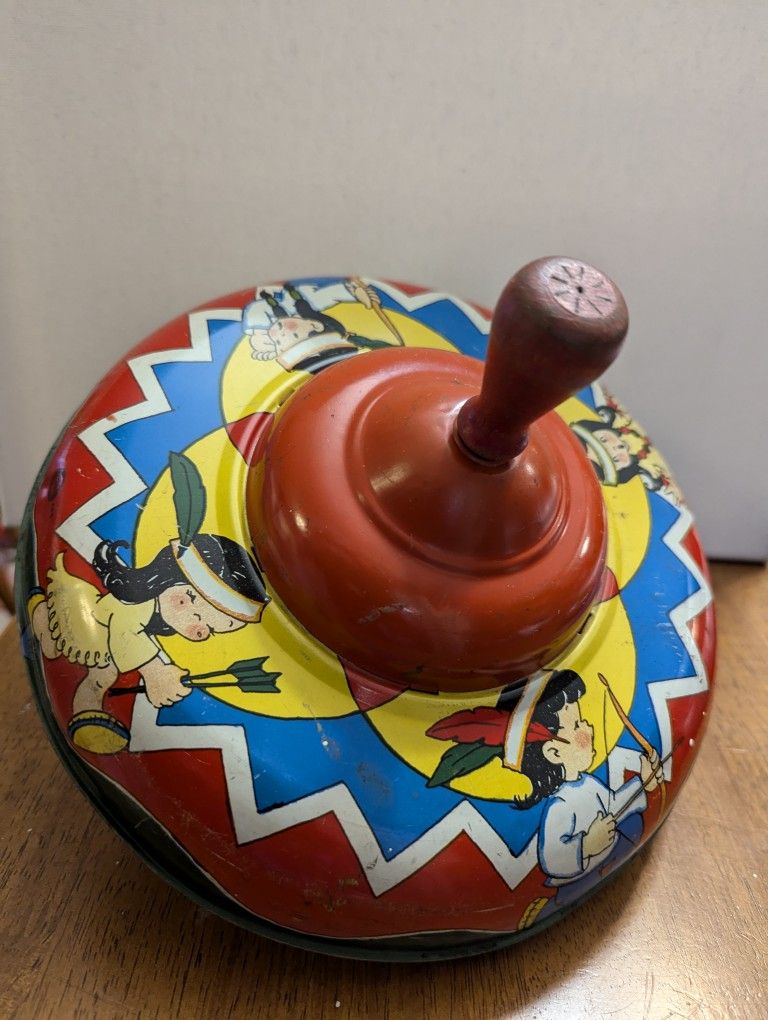 Ohio Art Co. 120 Vintage Metal Spinner Toy