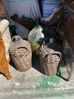 Old glass jugs 20 each