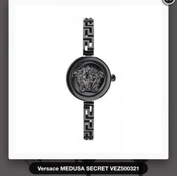 Versace "Medusa Secret" black Watch
