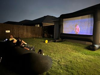 Outdoor movie theater