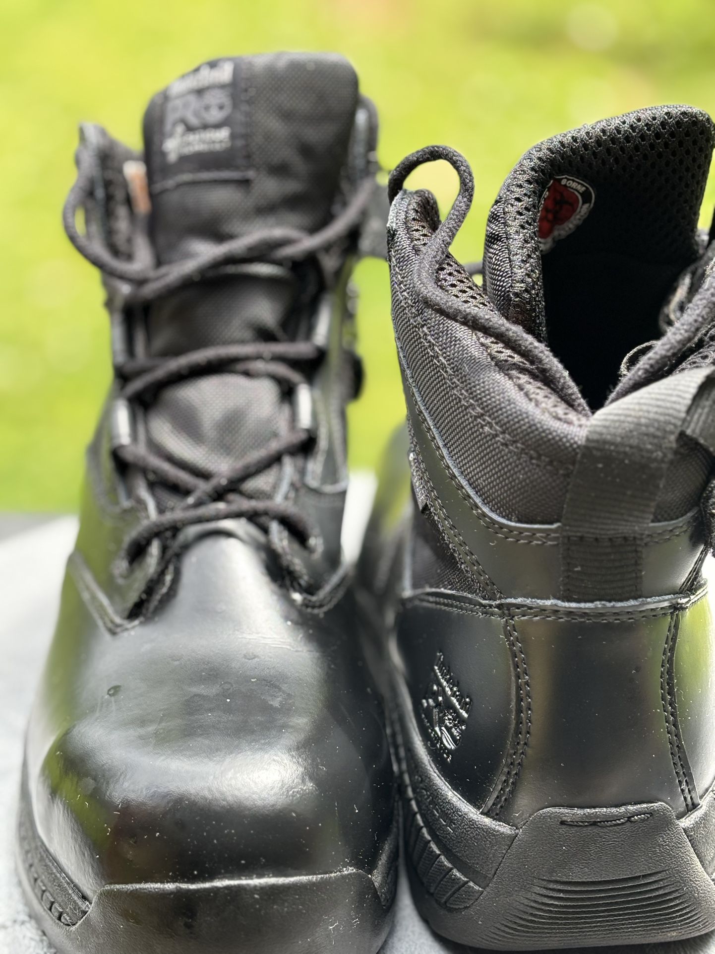 Timberland PRO Valor Work Boots, Black, Men's 10.5. In really good condition.
