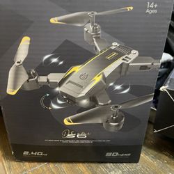 New S6 Max Drone 8k/6k/4k Profesional HD Camera Obstacle Avoidance Aerial Photography Optical Flowable Foldable Quadcopter Sell Apron (Yellow-Dual-6K)