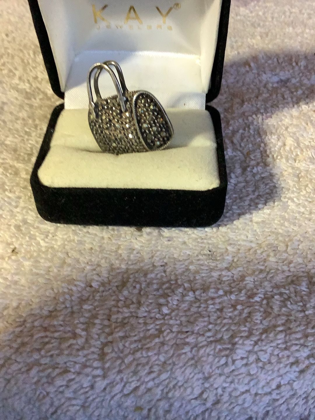 Sterling Marcasite Purse