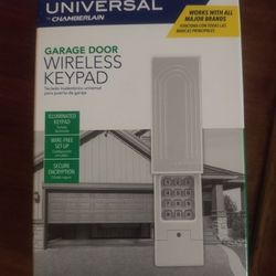 Garage Door Wireless Keyoad