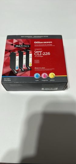 Office Depot Brand Ink for Canon CLI-226 - Cyan, Magenta, Yellow