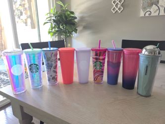 Starbucks cups!