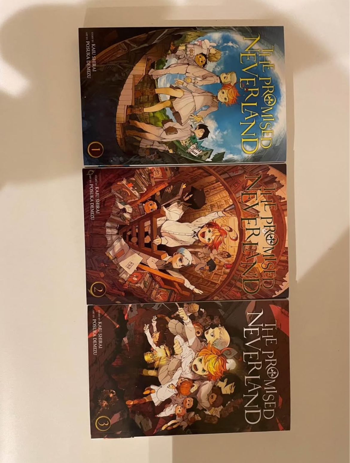 The promised Neverland 1, 2 & 3