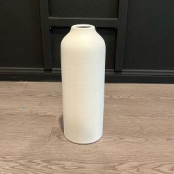White Flower Vase 