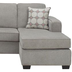 Farron Queen Chenille Reversible Sleeper Sofa