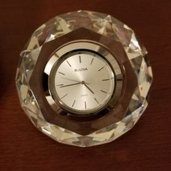 BULOVA CRYSTAL CLOCK