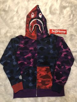 Limited Edition BAPE Shark Hoodie sz XL