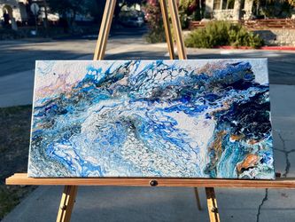 Abstract Acrylic Art