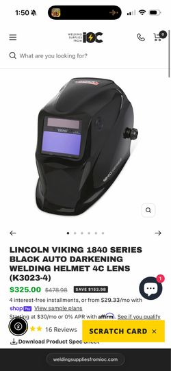 Lincoln electric Welding hood