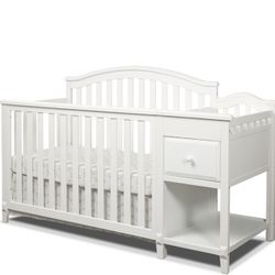 Crib With Changing Table