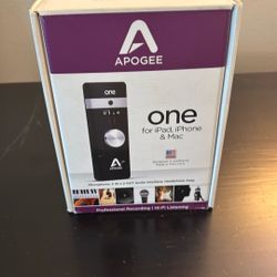 Apogee One For iPad And Mac 
