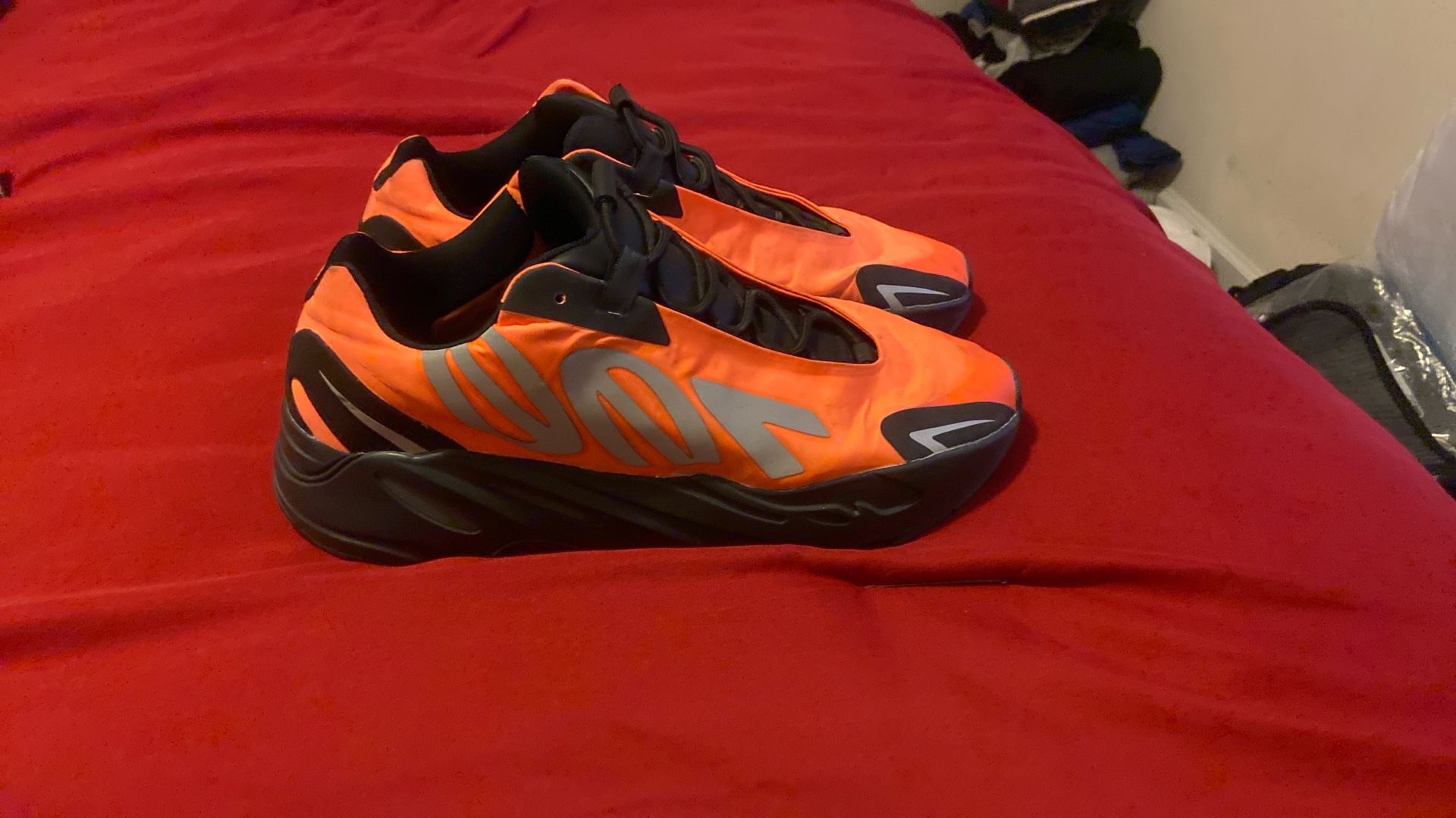 Adidas Originals 700 MNVN Resin Orange 13 Mens