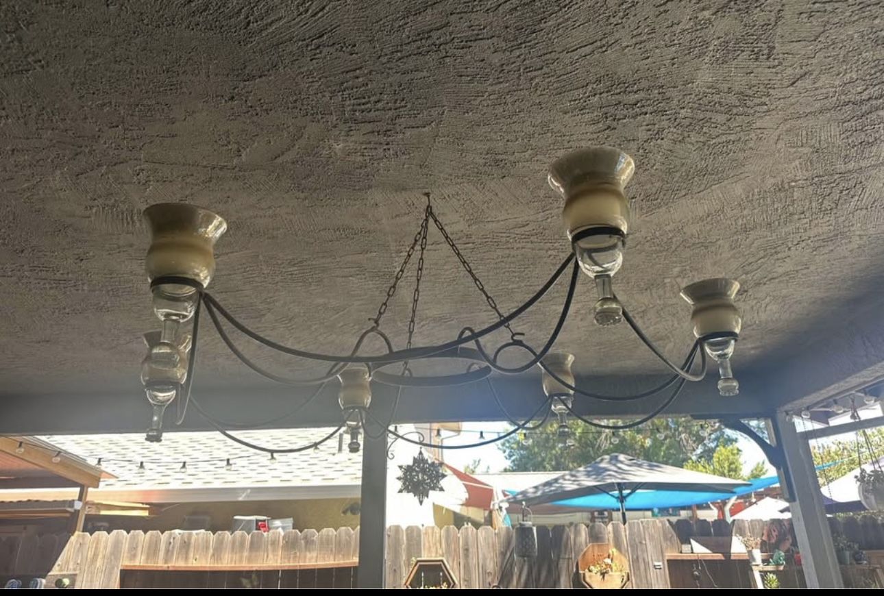 Decorative Outdoor Chandelier